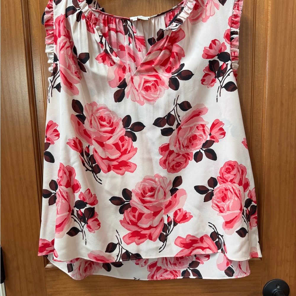 Kate Spade XXL Floral Sleeveless Top